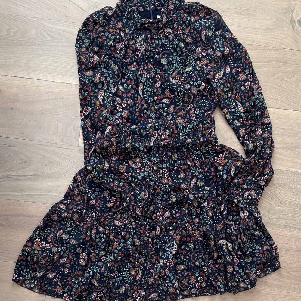 NICHOLAS Black Floral Dress - Worn 1x - Picture 2 of 11
